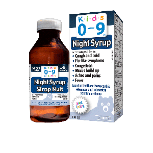 Homeocan Kids 0-9 Cough & Cold NightTime Formula Syrup 100ml
