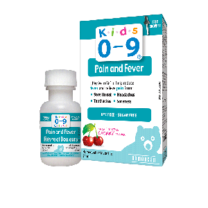Homeocan Kids 0-9 Pain and Fever -Cherry Flavour 25ml