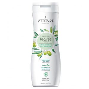 Attitude Super Leaves Natural Showel Gel Body Wash Nourishing - Oilve Leaves 473ml