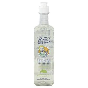 Nellie's All in One Soap Peppermint 570ml 19.2oz