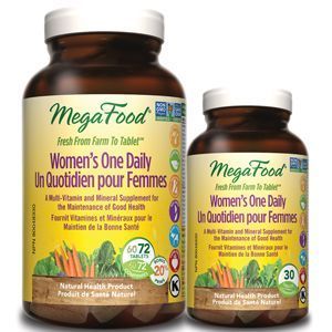 MegaFood Women's One Daily 30 Tablets+72 Tablets BONUS PACK