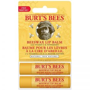 Burt's Bees Beeswax Lip Balm Classic 2x4.2g
