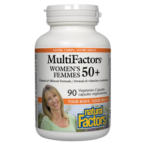 Natural Factors Multifactors Womens 50 90Capsules