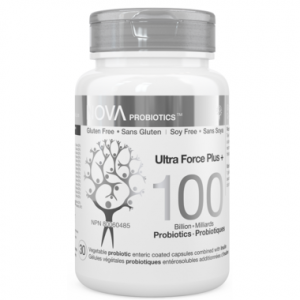 NOVA Probiotics Ultra Force Plus + 100 Billion 30Vcaps