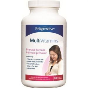Progressive Multi Prenatal Formula 120 Vegetable Capsules