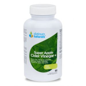 Platinum Naturals Super Apple Cider Vinegar+ Diet 90 Vegetarian Capsules