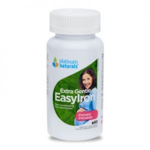 Platinum Naturals EasyIron Prenatal 60 Vegetarian Liquid Capsules