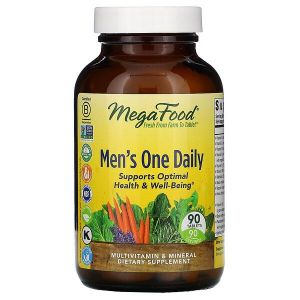 MegaFood Men One Daily Multi-Vitamin Iron Free Formula 90 Tablets