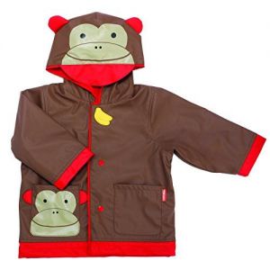 Skip Hop Zoo Raincoat Monkey (Size 3-4)