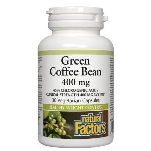 Natural Factors Green Coffee Bean 400mg 30c