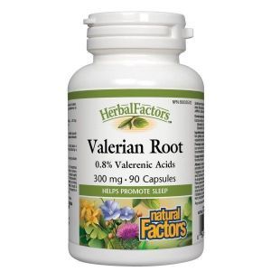 Natural Factors Valerian Extract 300MG 90 Capsules