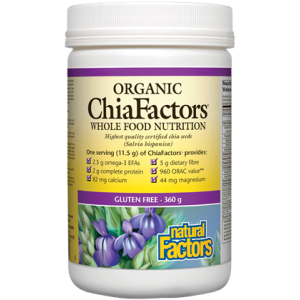 Natural Factors ChiaFactors Seeds 360g
