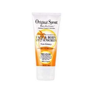 Original Sprout Face & Body SPF 27 Sunscreen 3oz 90ml