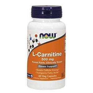 Now L-Carnitine 500mg 60Vcaps