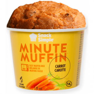 Snack Simple MINUTE MUFFIN - Carrot 70g x 12units