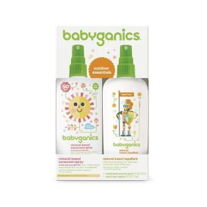 Babyganics Mineral-Based Sunscreen Spray + Natural Insect Repellent 177ml+177ml