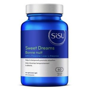 SISU Sweet Dreams with L-Theanine 60 Capsules