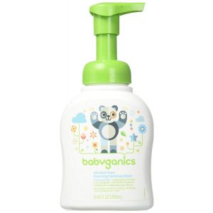 Babyganics Alcohol Free Foaming Hand Sanitizer -Fragrance Free 250ml 8.45oz