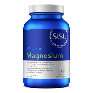 SISU Magnesium 250mg 100Vcaps
