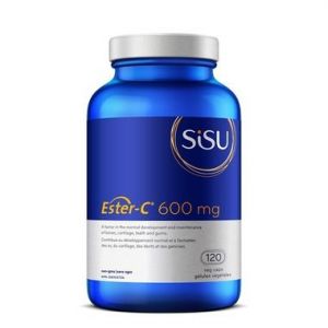 SISU 酯化型維生素C 600mg 120粒素食膠囊