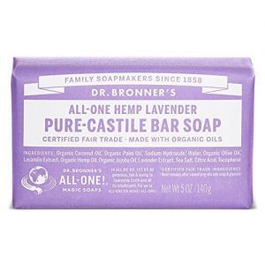 Dr. Bronner's Pure Castile Bar Soap Lavender 140g