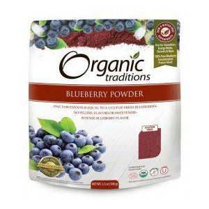 Organic Traditions Blueberry Powder Freeze Dried 100g