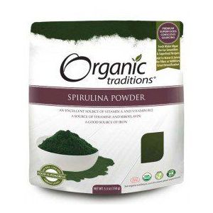 Organic Traditions Spirulina Powder 150g @