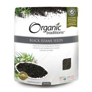 Organic Traditions Black Sesame Seeds 454g
