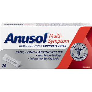 Anusol Multi-Symptom 24Suppositories