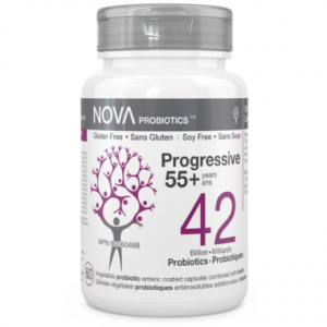 NOVA Probiotics Progressive 55+ 42Billion 60Vcaps