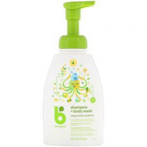 Babyganics Shampoo & Body Wash - Chamomile Verbena 207ml
