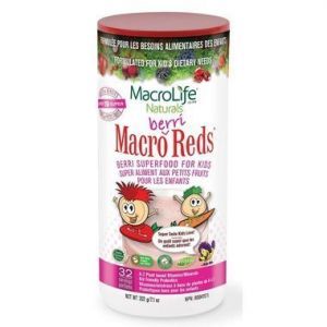 MacroLife Naturals Jr. Macro Berri Reds for Kids Berri 32 servings 202g