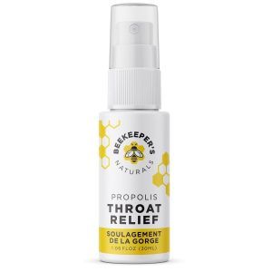 Beekeeper's Naturals Throat Relief Propolis 30ml