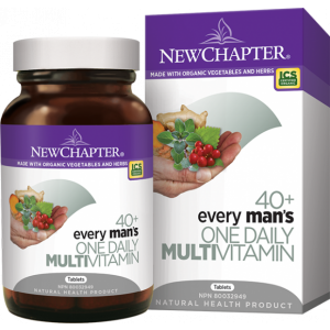 New Chapter Every Man's One Daily Multivitamin 40+  96 Tablets @