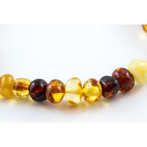 Healing Hazel Baby Necklace Polished 11" 100% Certified Balticamber