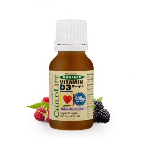 ChildLife Essentials Organic Vitamin D3 - Natural Berry Flavour 6.25ml