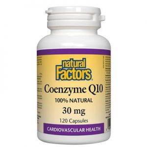 Natural Factors Coenzyme Q10 30MG 120 Capsules