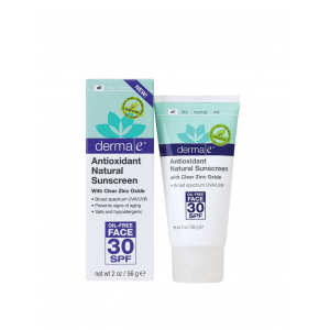 Derma E Antiox Natural Sun Screen Oil Free Face Lotion 56G SPF30