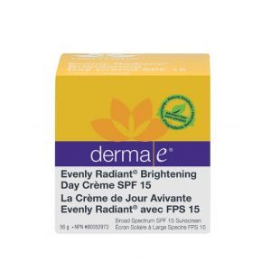 Derma E Evenly Radiant Day Cream SPF 15 56g