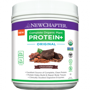 New Chapter Complete Organic Plant Protein+ Original Chocolate 435g