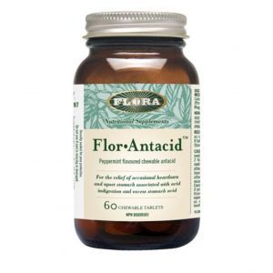 Flora Flor Antacid 446mg 60 Chewable Tablets