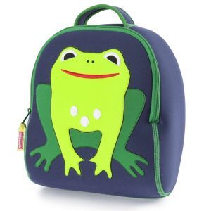 DabbaWalla Machine Washable Preschool Backpack - Frog