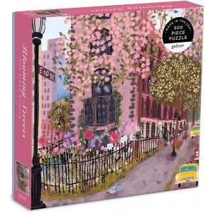 Galison Blooming Streets 500 Piece Puzzle