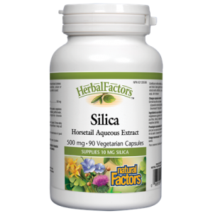 Natural Factors Silica Extract 500MG 90 Vcapsules