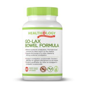 Healthology Go-Lax Bowel Formula 60 Vegetable Capsules