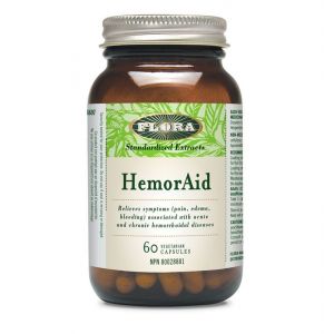 Flora HemorAid 60 Vegetarian Capsules ****Expired date 2020/12/31****