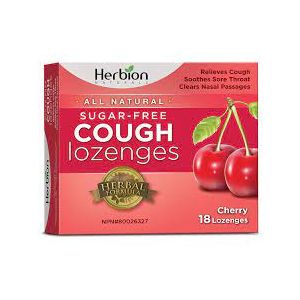 Herbion 无糖 樱桃止咳含锭 18 Lozenges