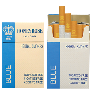 Honeyrose Blue Herbal Cigarettes 20 Cigarettes