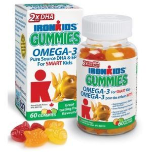 IronKids Gummies Omega-3 For Smart Kids 60 Gummies