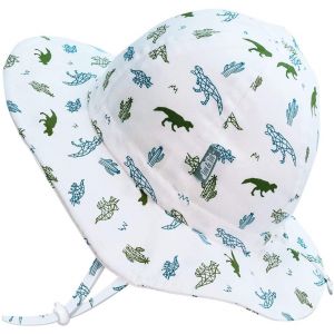 Jan & Jul Cotton Floppy Hat - Dino Play - Size XL